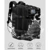 Outdoor Sports Multi-functional Bags50L Tactical Backpack Men's Travel Large Capacity Rucksacks Men Waterproof