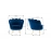 Living Room Chair with Golden Metal Legs, Retro Leisure Velvet Single Sofa, Mid Century Upholstered Accent Living Room Chair