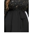 Plus Size V-Neck Long Sleeve Dress Splicing Design Loose Comfortable Elegant Fashion Spring New Banquet Party Starlight Dress