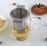 Double Handles Tea Infuser With Lid Stainless Steel Fine Mesh Coffee Filter Teapot Cup Hanging Loose Leaf Tea Leak Strainer