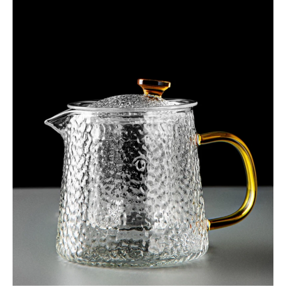 High quality Heat Resistant Glass Tea pot Chinese teaware kung fu Tea Set Puer Kettle Coffee Glass pot Convenient Office TeaPot