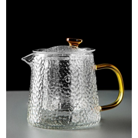 High quality Heat Resistant Glass Tea pot Chinese teaware kung fu Tea Set Puer Kettle Coffee Glass pot Convenient Office TeaPot